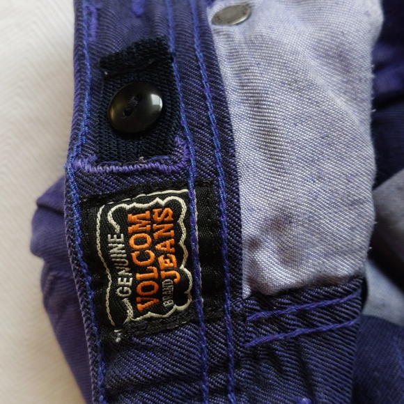 volcom faded purple denim jeans 2T toddler girls - Picture 7 of 9